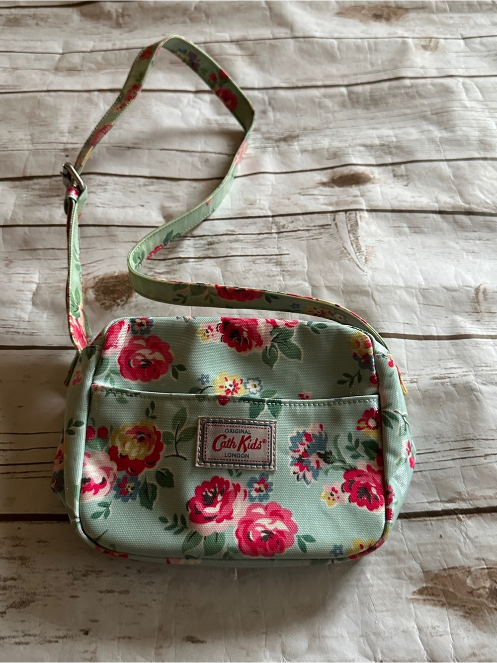 Cath Kids floral purse vguc